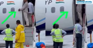 Man Spotted Rubbing Khaini at the Airplane Door: Users Ask, “You’ve Eaten It, But Where Will You Spit, Uncle?”