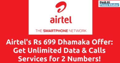 Airtel’s Rs 699 Dhamaka Offer: Get Unlimited Data, Calls, and Premium OTT Services for Two Connections!