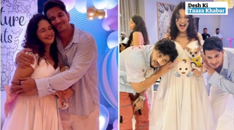 Yuvika Chaudhary’s Baby Shower: The TV Couple’s Big Celebration with Lots of Love and Glam!