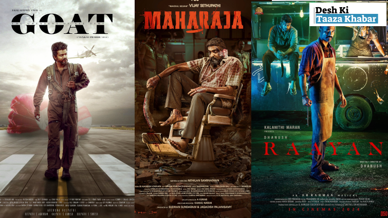 GOAT vs Raayan vs Maharaja vs Indian 2: Comparing the Highest-Grossing Tamil Movies of 2024