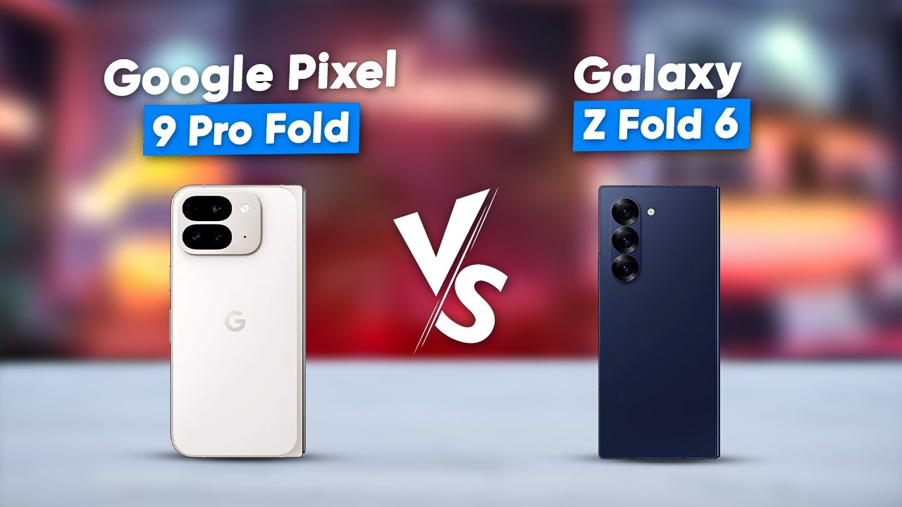 Samsung Galaxy Z Fold 6 vs Pixel 9 Pro Fold Comparison: The Ultimate Foldable Face-Off! | Who Wins?