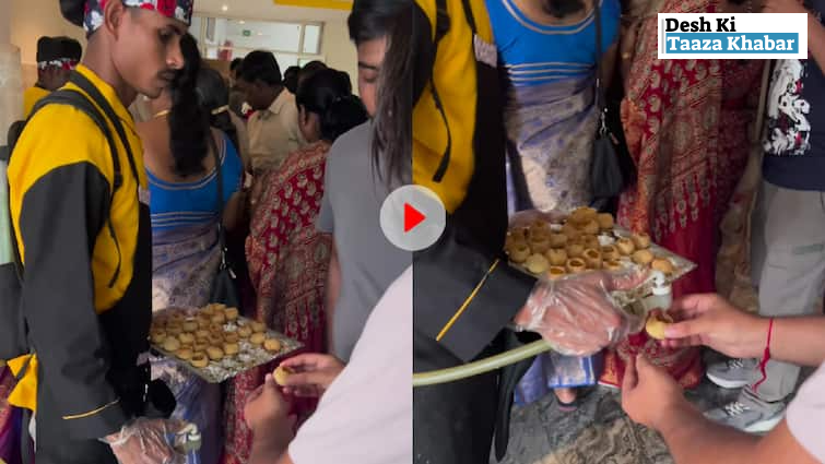 Trending Video: This Unique Pani Puri Serving Style Will Blow Your Mind!