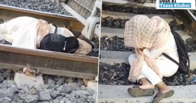 Viral Video: Bihar, Motihari Girl Suicide Attempt, Girls Falls Asleep on Railway Tracks, Saved by Quick-Thinking Loco Pilot