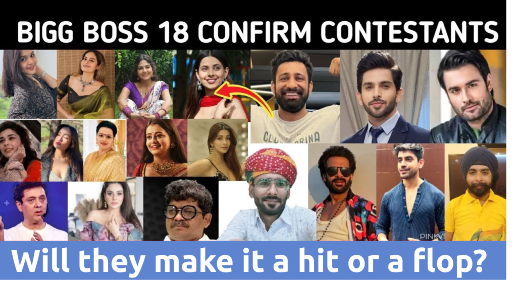 Big Boss 18 Contestants